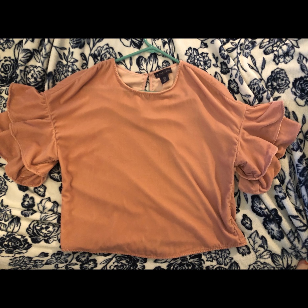 Velvet blouse